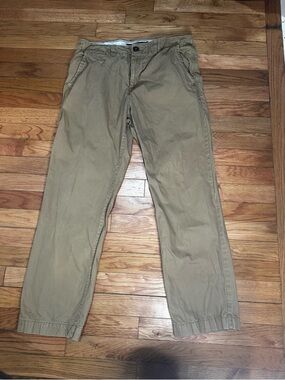 American Eagle Men’s Original Straight‎ Chinos Khakis Camel Brown 31x30